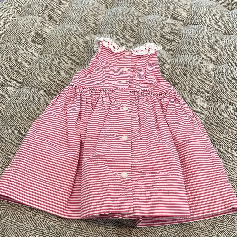 Ralph Lauren seersucker dress size 6 mths
